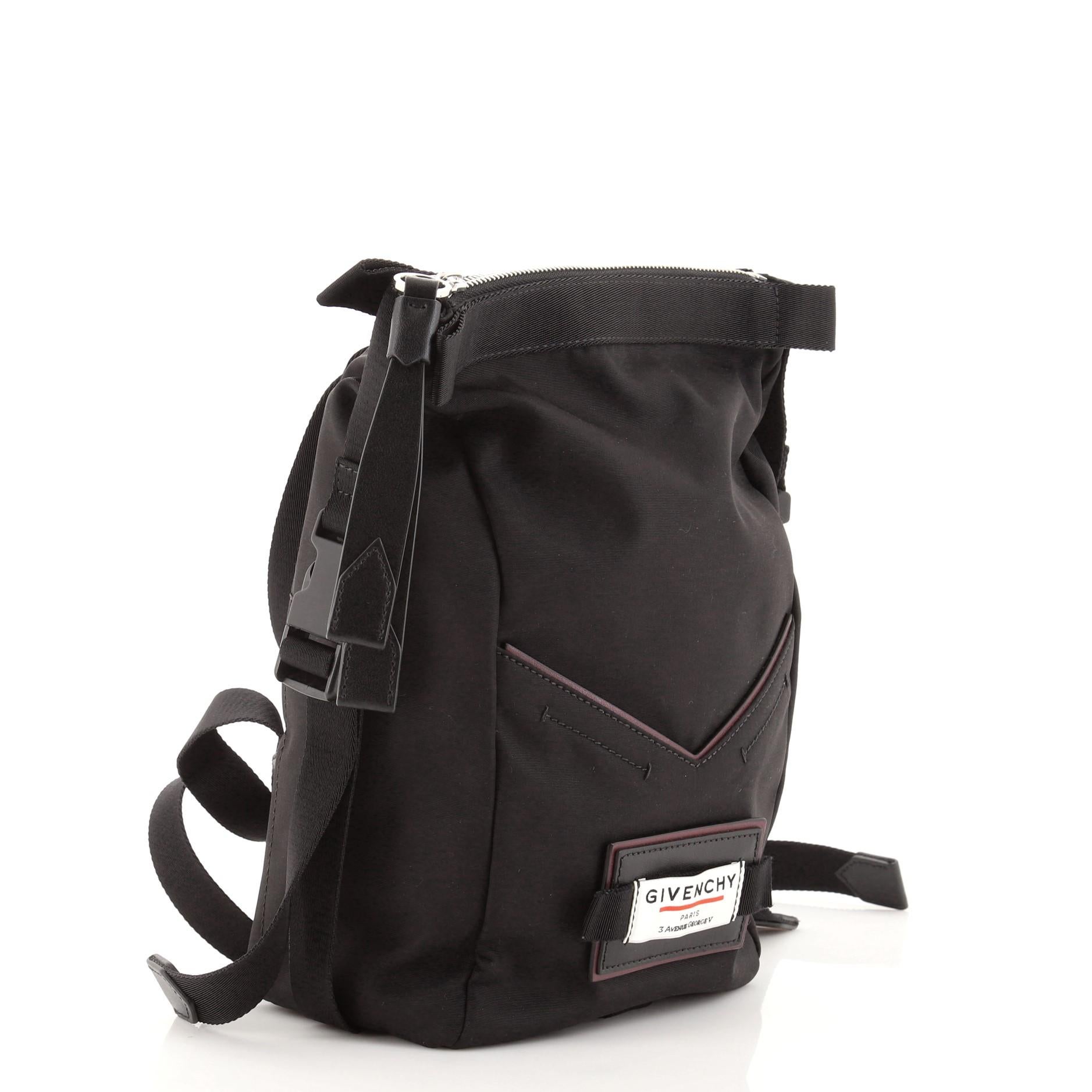 givenchy downtown mini backpack in nylon