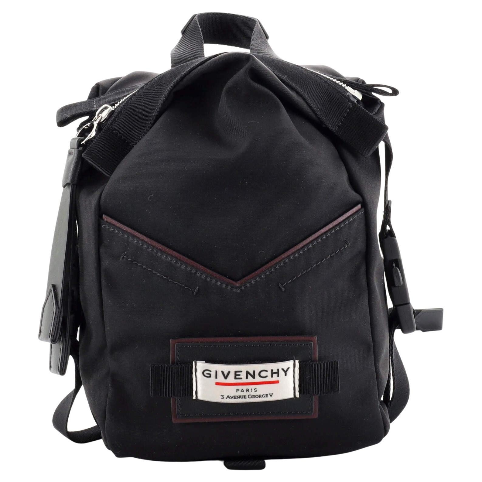 Givenchy Downtown Backpack Nylon Mini