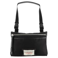 Givenchy Downtown Flat Shoulder Bag Nylon