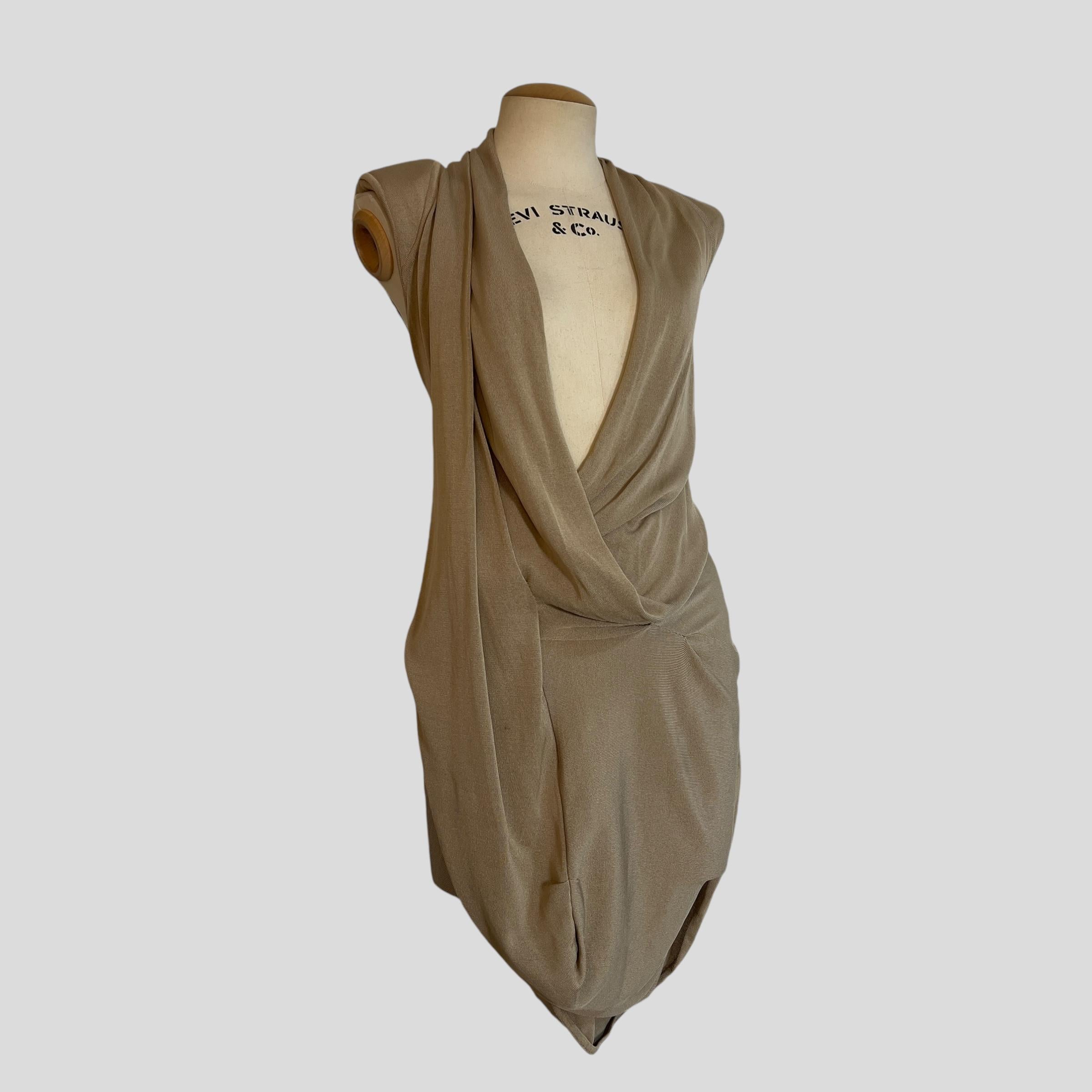 Givenchy Draped Dress, 2010 In Good Condition For Sale In CAPELLE AAN DEN IJSSEL, ZH