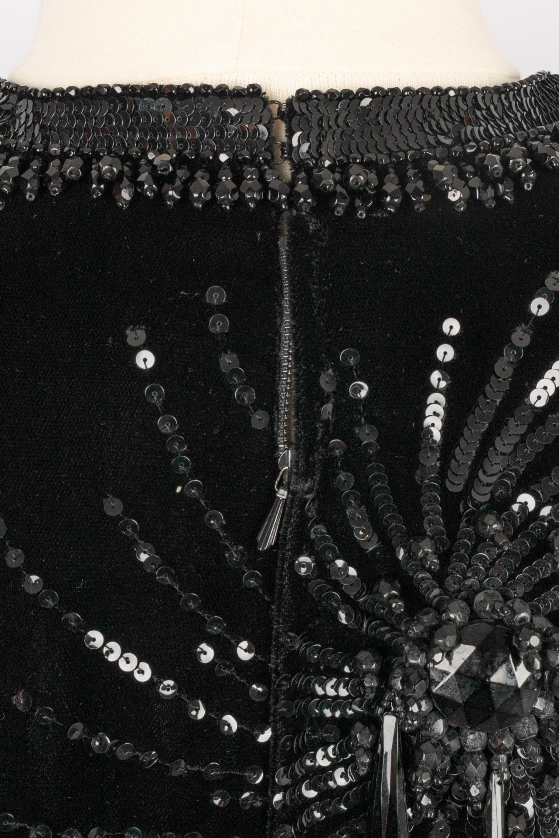 Vestido Givenchy Alta Costura circa 90 en venta 6
