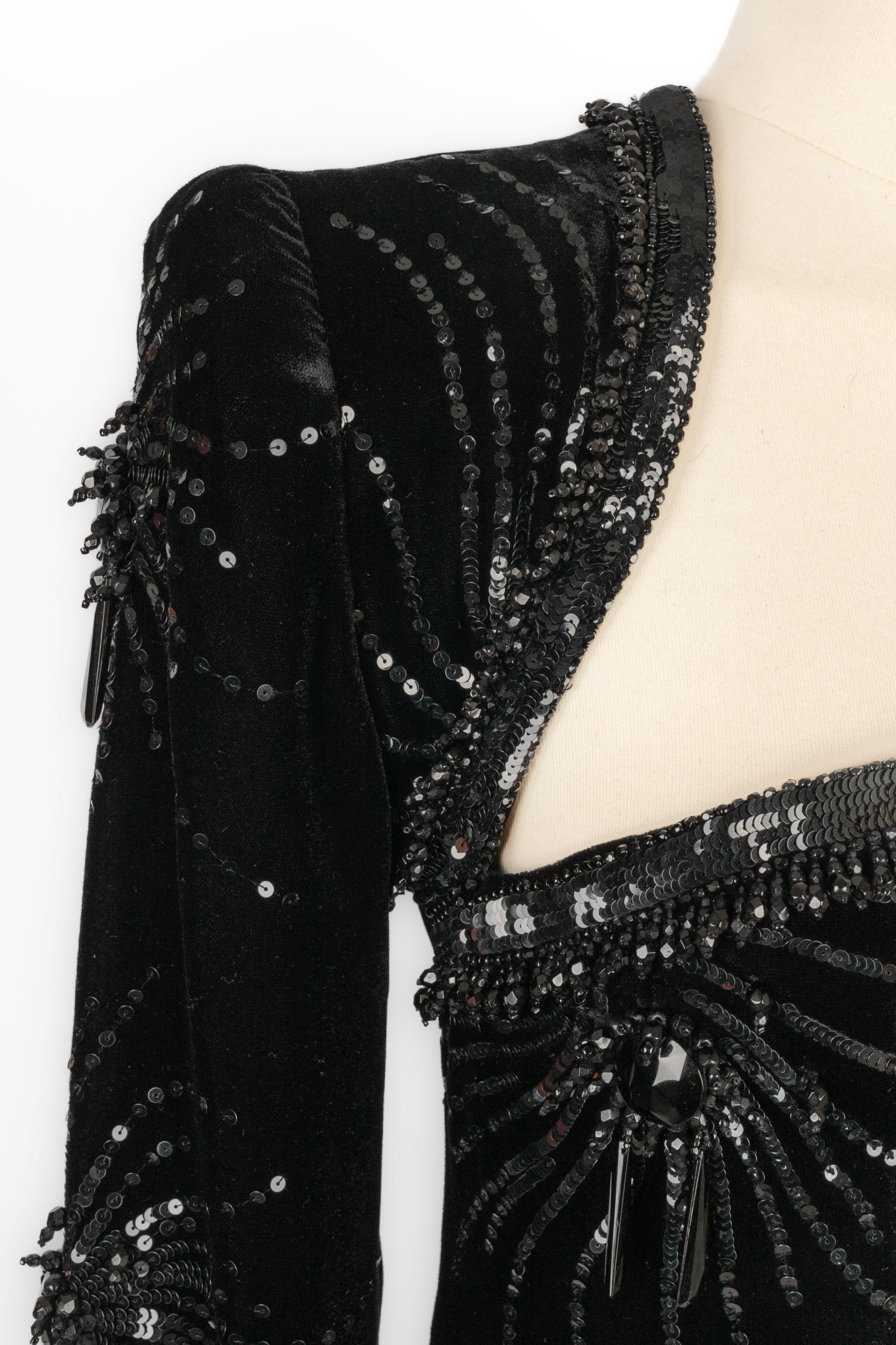 Vestido Givenchy Alta Costura circa 90 en venta 4