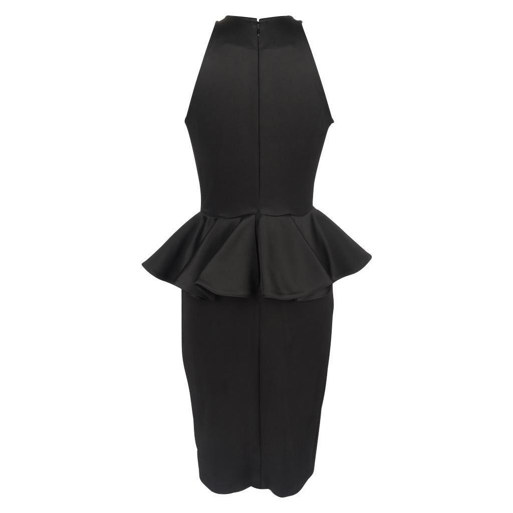 Givenchy Kleid Lush Undulating Ruffle Schößchen Taille 40 / 6  im Zustand „Hervorragend“ im Angebot in Miami, FL