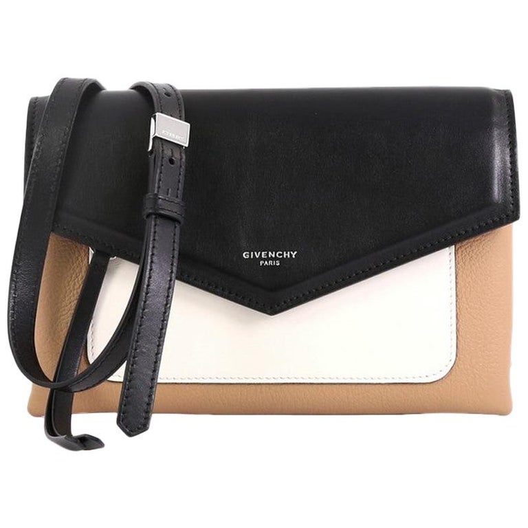 Givenchy Duetto Crossbody Bag Leather at 1stDibs