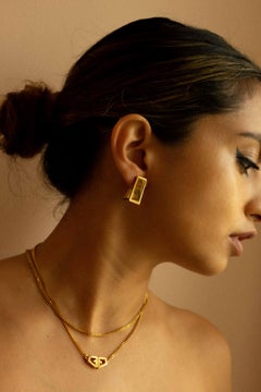 GIVENCHY Earrings Vintage 1970s