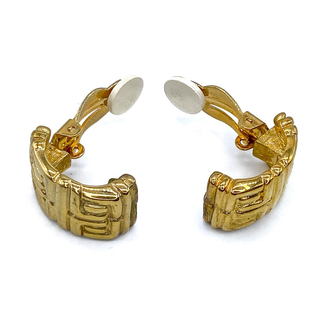 givenchy clip on earrings