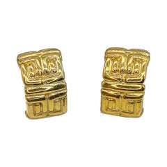 Boucles d'oreilles GIVENCHY Clip On vintage des années 1980