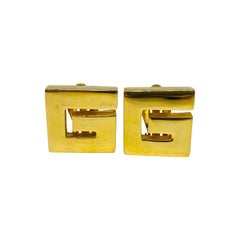 GIVENCHY Earrings Retro 1980s Clip On