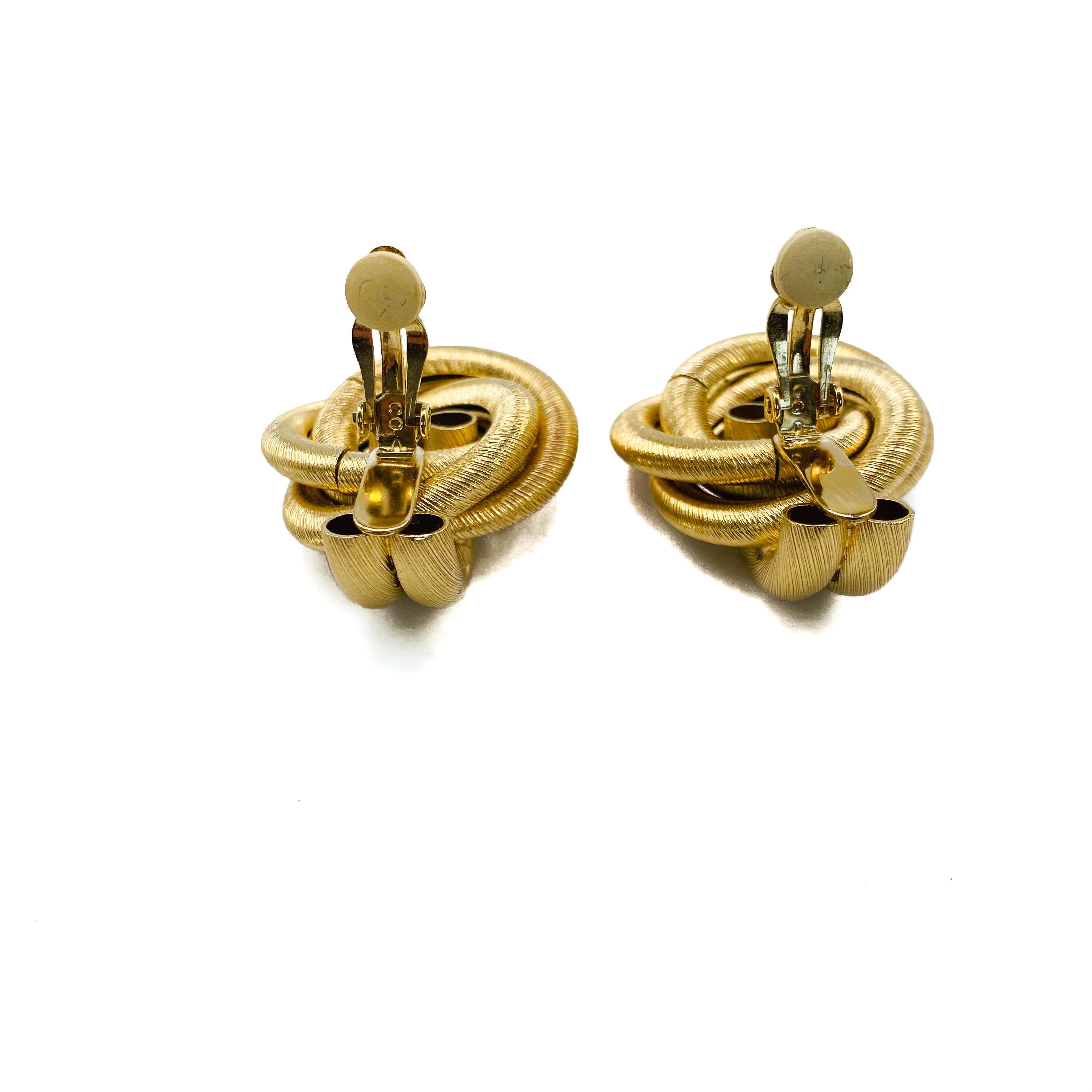 GIVENCHY Earrings Vintage 1980s In Excellent Condition In London, GB