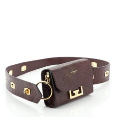 Givenchy Eden Handbag Crocodile Embossed Leather Nano