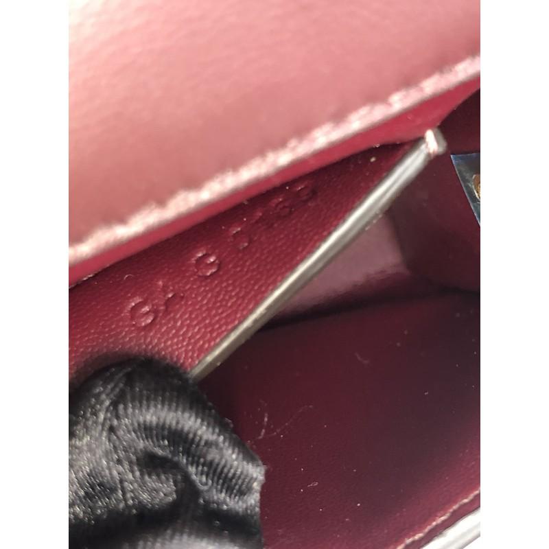 Sac à main Givenchy Eden en cuir gaufré crocodile Nano 2
