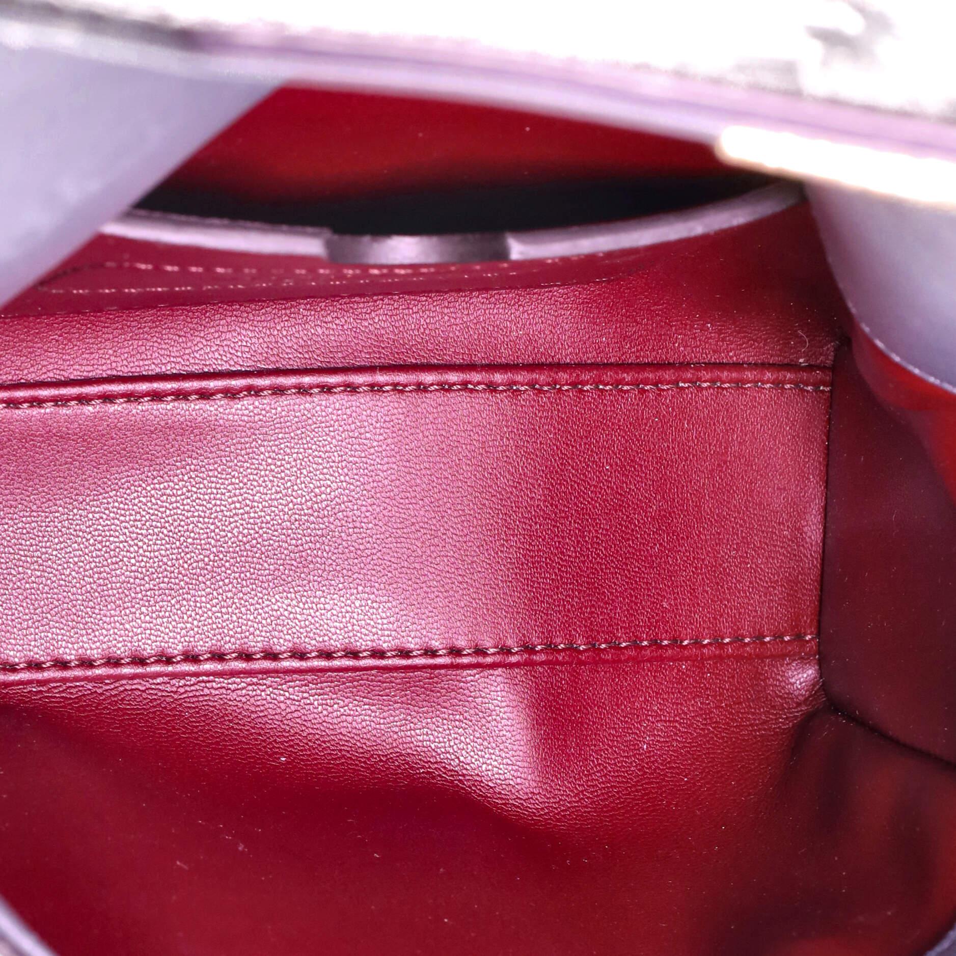 Givenchy Eden Top Handle Bag Crocodile Embossed Leather Mini 1