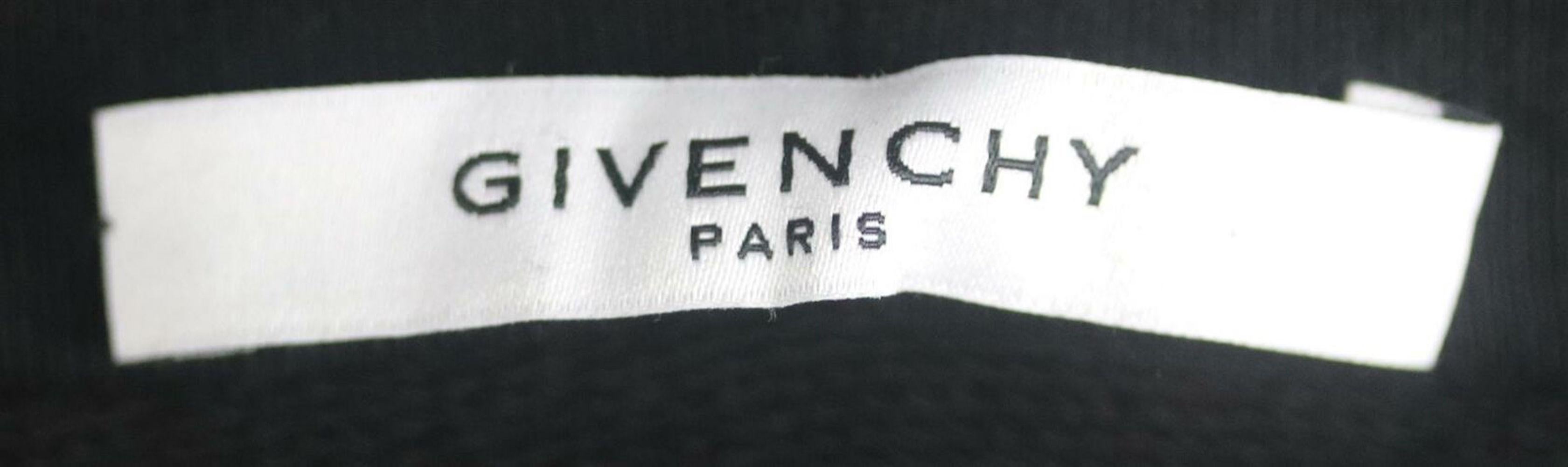 Women's or Men's Givenchy Embroidered Printed Cotton Jersey Hoodie