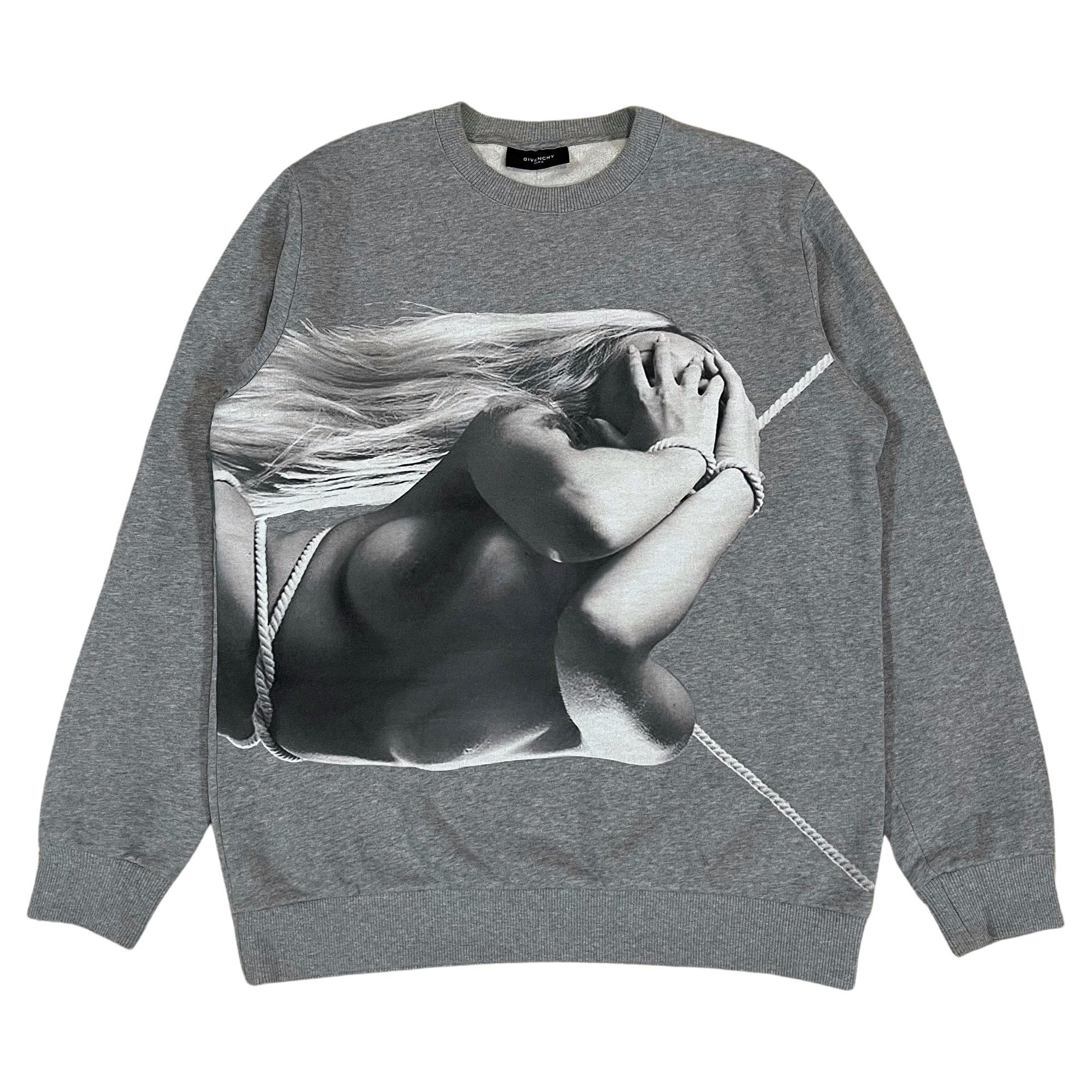 Givenchy F/W2013 Robert Mapplethorpe Naked Woman Sweatshirt For Sale