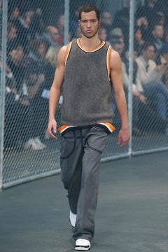 GIVENCHY Herbst 2014 Basketball Kollektion Größe 32 Schwarzes Kleid mit weitem Bein aus Wolle