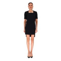 Givenchy Fitted Mini Dress With An Asymmetric Hem