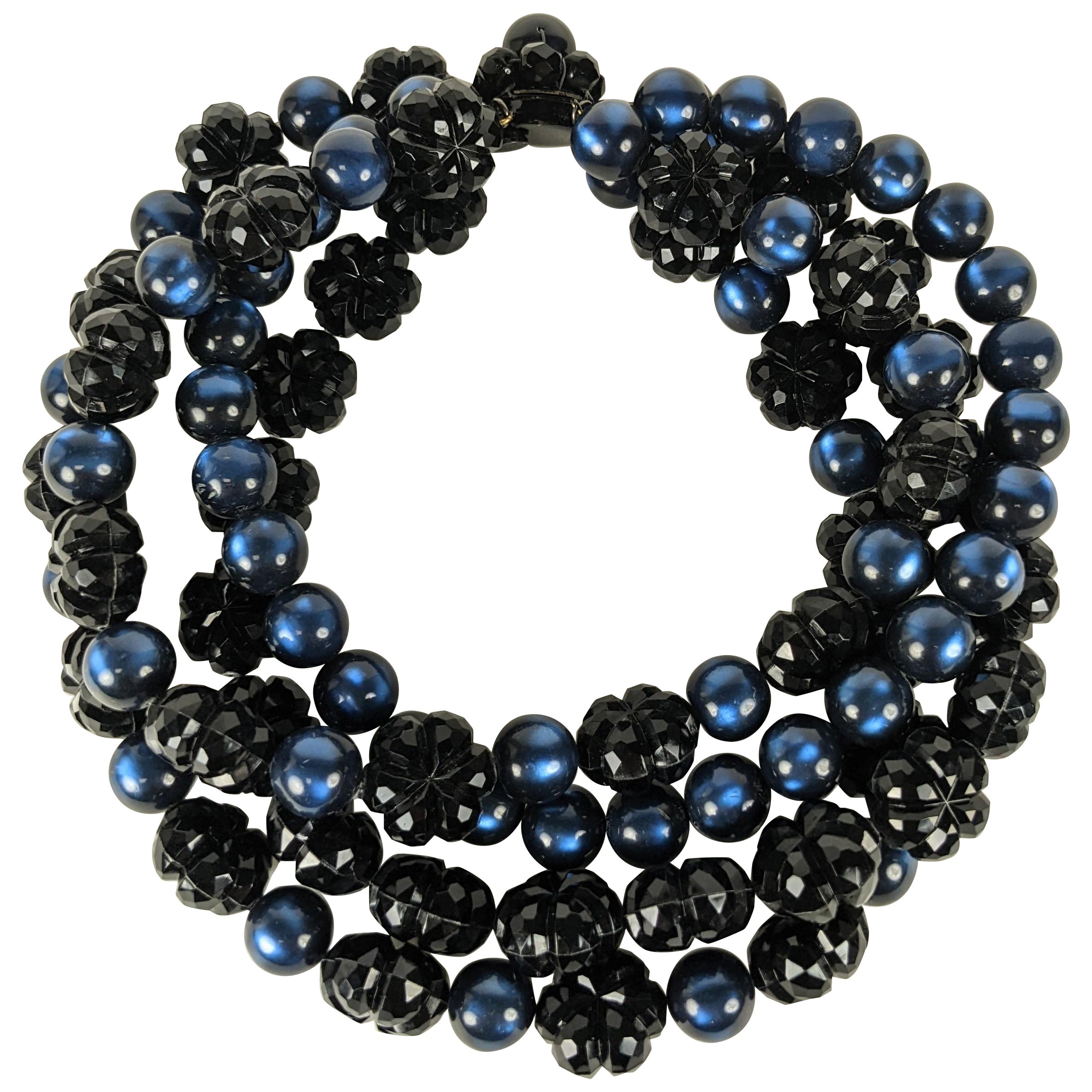 Givenchy Floral Jet Choker, Bunny Mellon For Sale