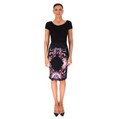 Givenchy Floral Print Pencil Skirt