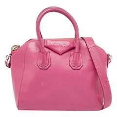 Givenchy Fuchsia Leather Mini Antigona Satchel