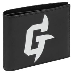 Givenchy G Rider Design Black Bifold Wallet