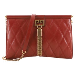 Givenchy Gem Shoulder Bag Quilted Leather Small