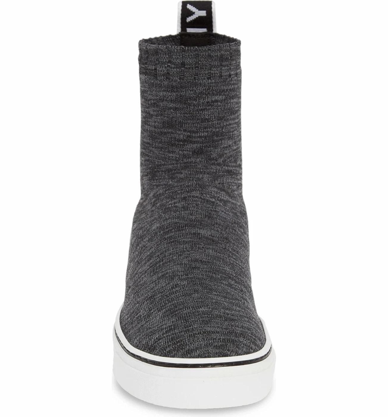 Black GIvenchy George V Knit Sock Slip on Sneakers Grey (42 EU) Men's For Sale