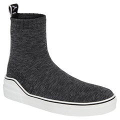 GIvenchy George V Knit Sock Slip on Sneakers Grey (42 EU) Men's