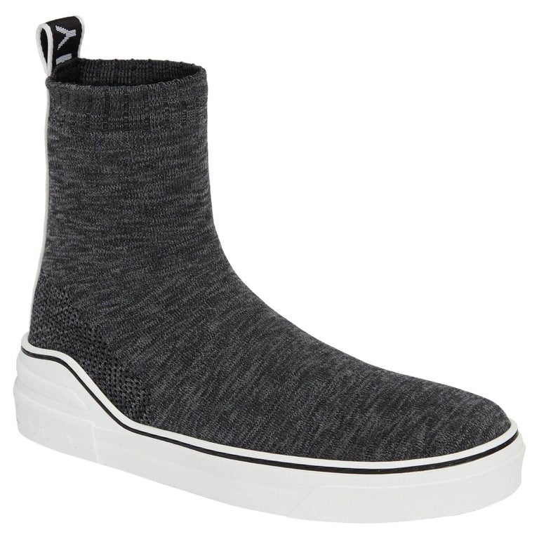 GIvenchy George V Knit Sock Slip on Sneakers Grey (42 EU) Men's For ...