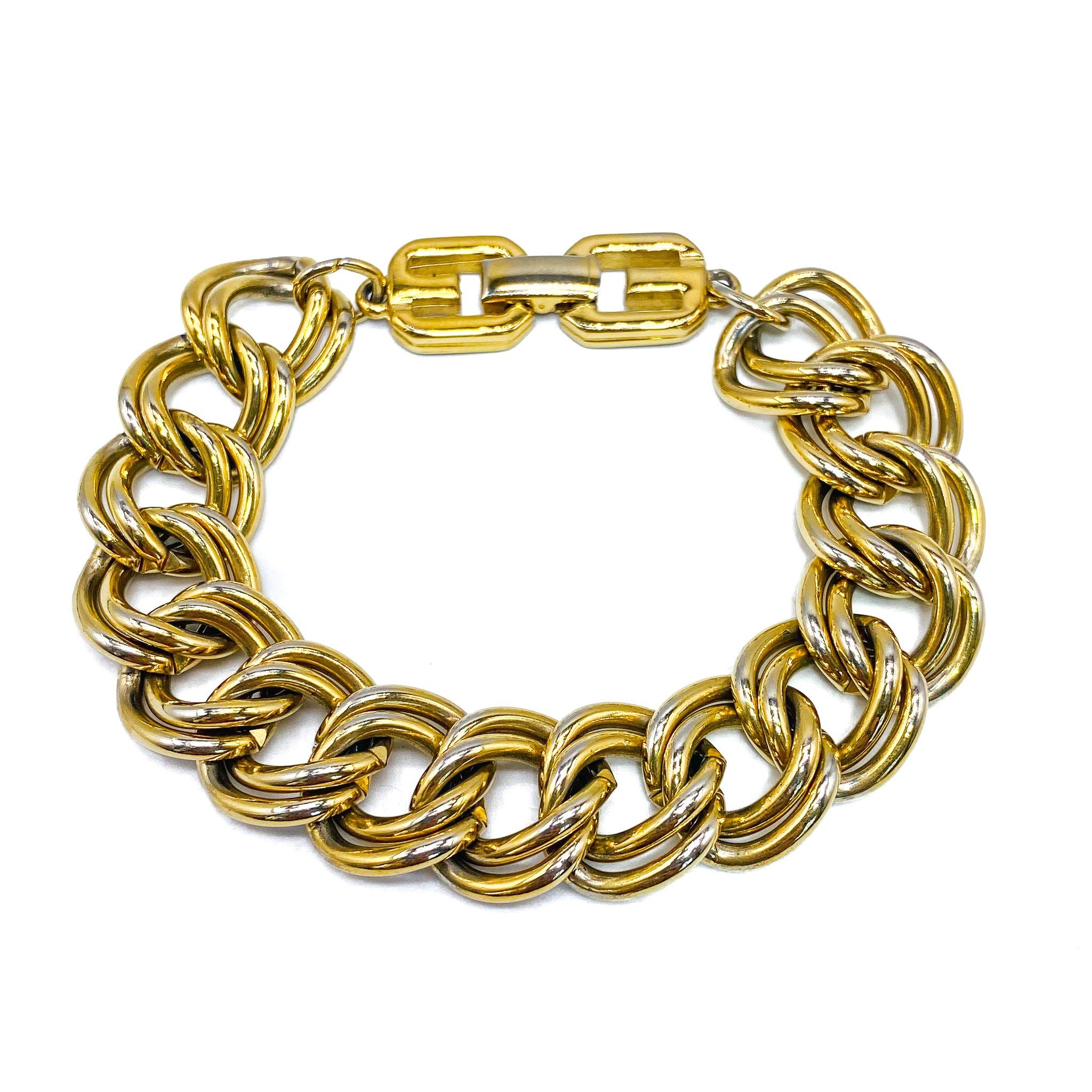 givenchy gold tone bracelet