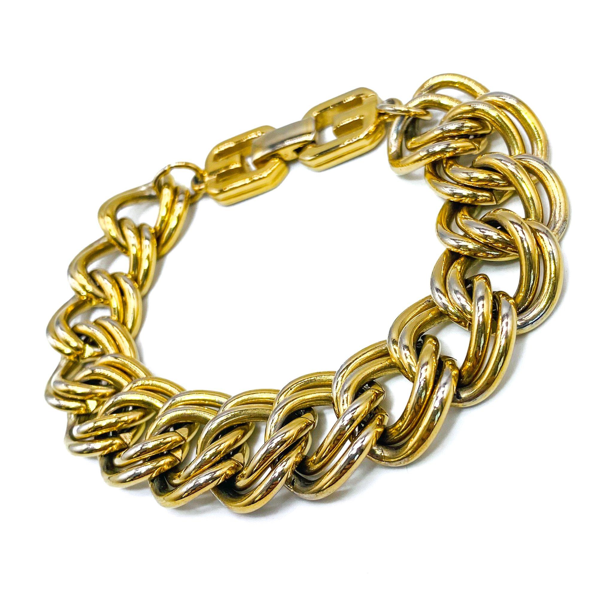 gold givenchy bracelet