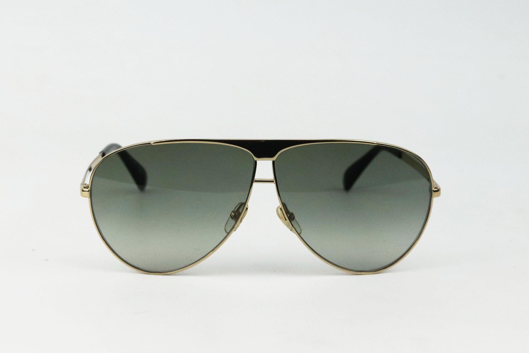 givenchy gold tone pefqt sunglasses