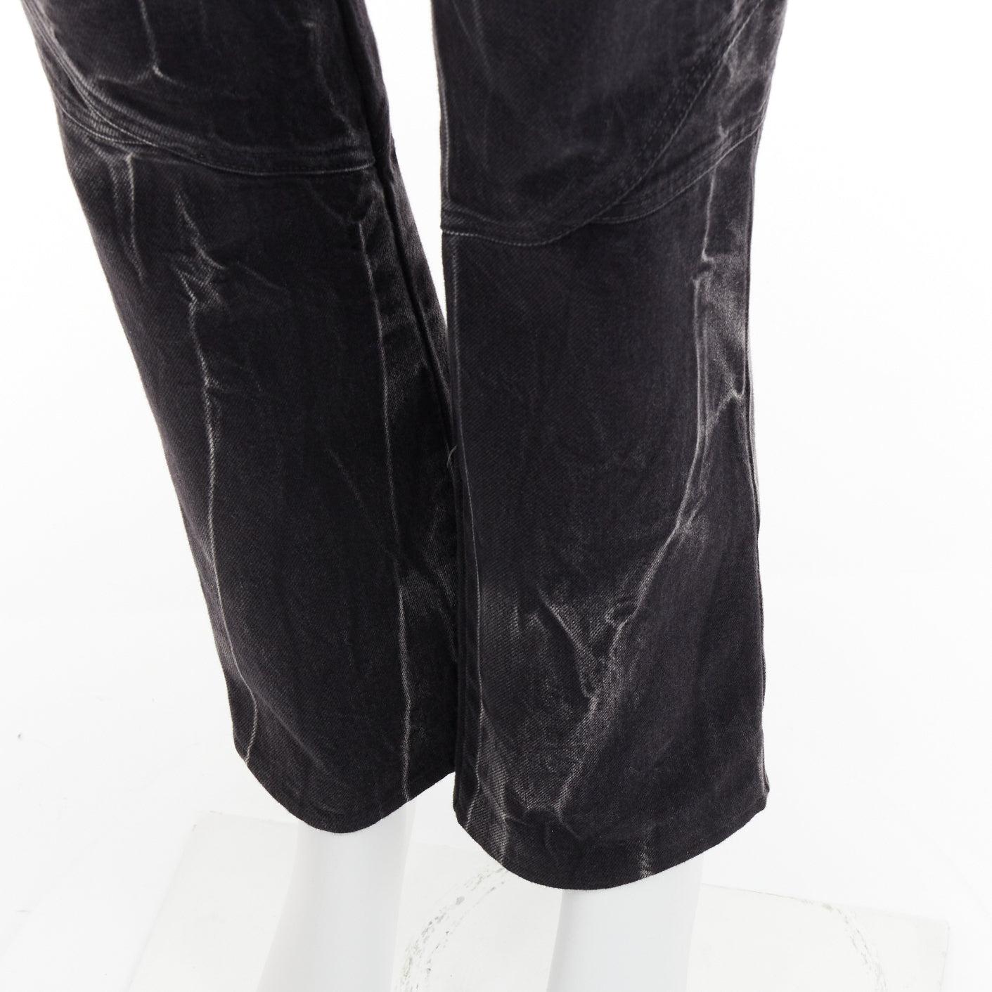 GIVENCHY - Jeans in cotone lavato con acido con impunture a punto luce 29