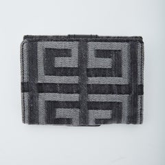 Graues Bifold-Logo-Brieftasche von Givenchy