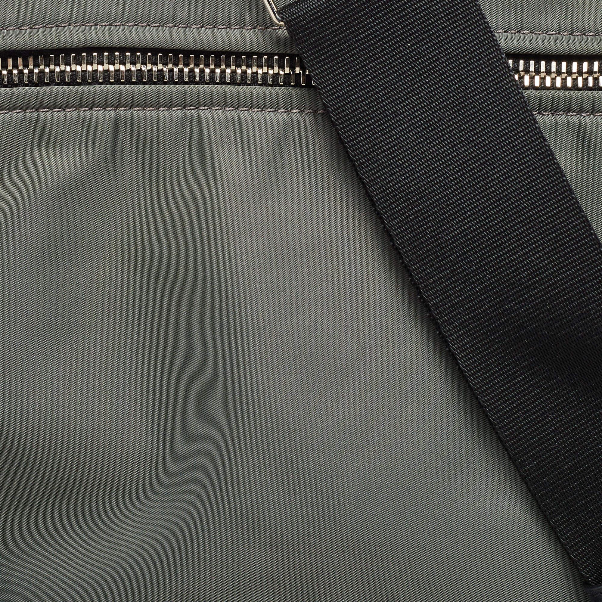 Givenchy Grey/Black Nylon Pandora Top Handle Bag 7