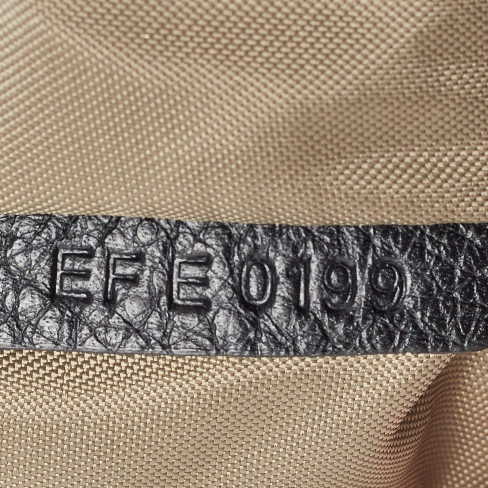 Givenchy Grey/Black Nylon Pandora Top Handle Bag 5