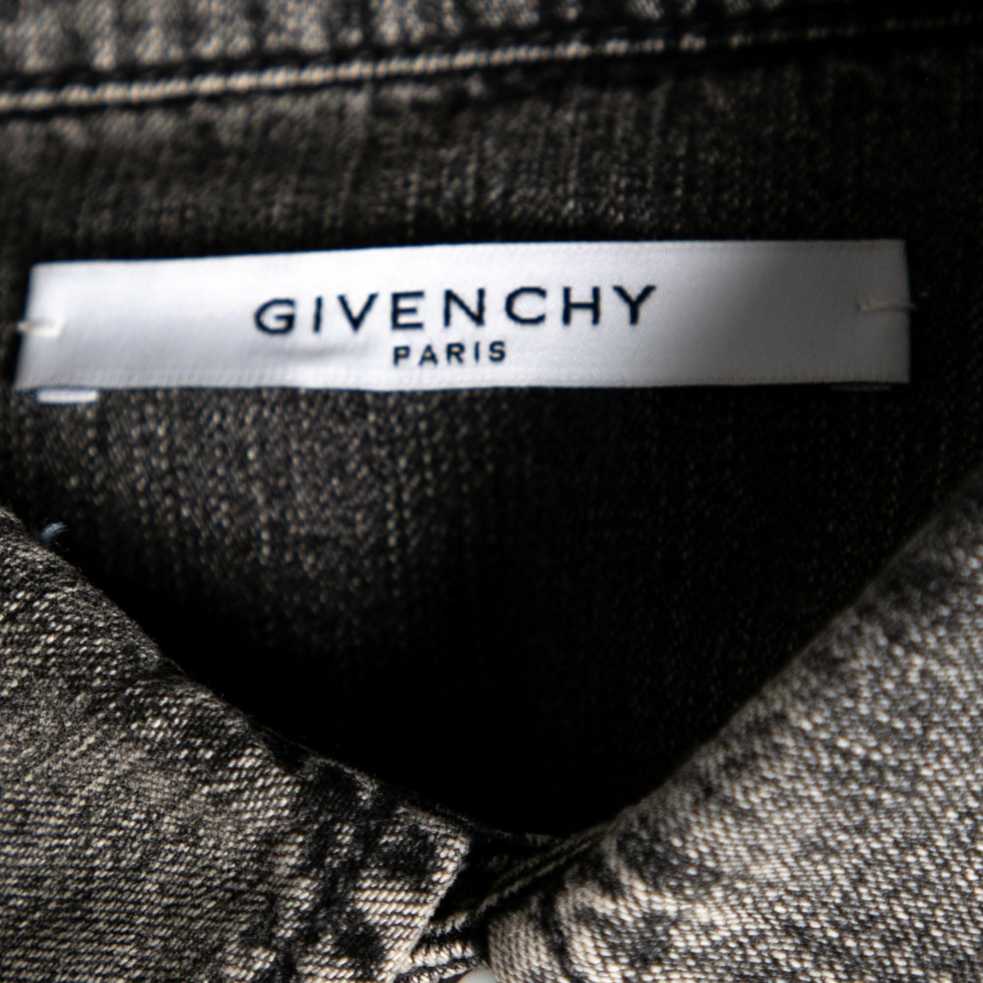 givenchy spine shirt