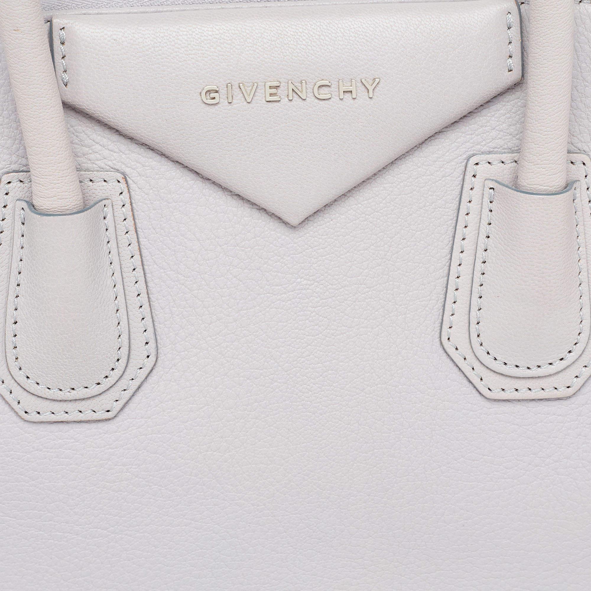 Givenchy Grey Leather Small Antigona Satchel 3