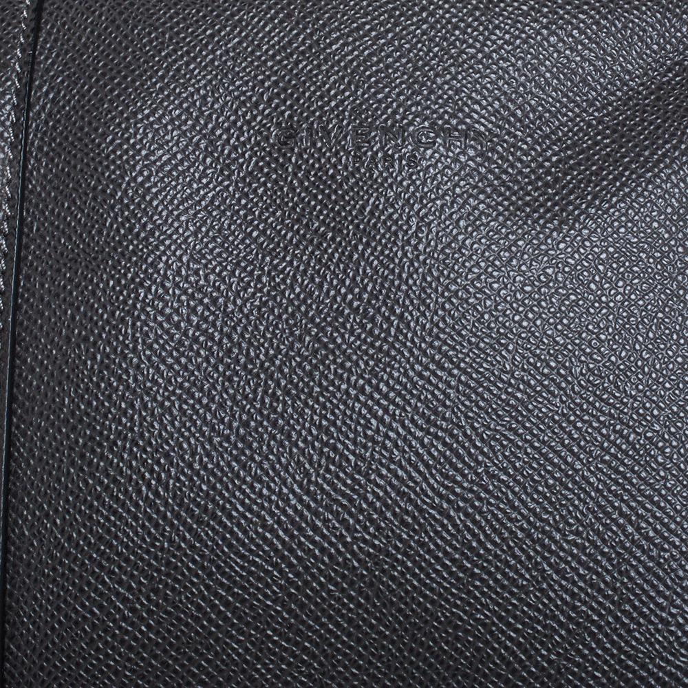 Black Givenchy Grey Leather Weekender Bag