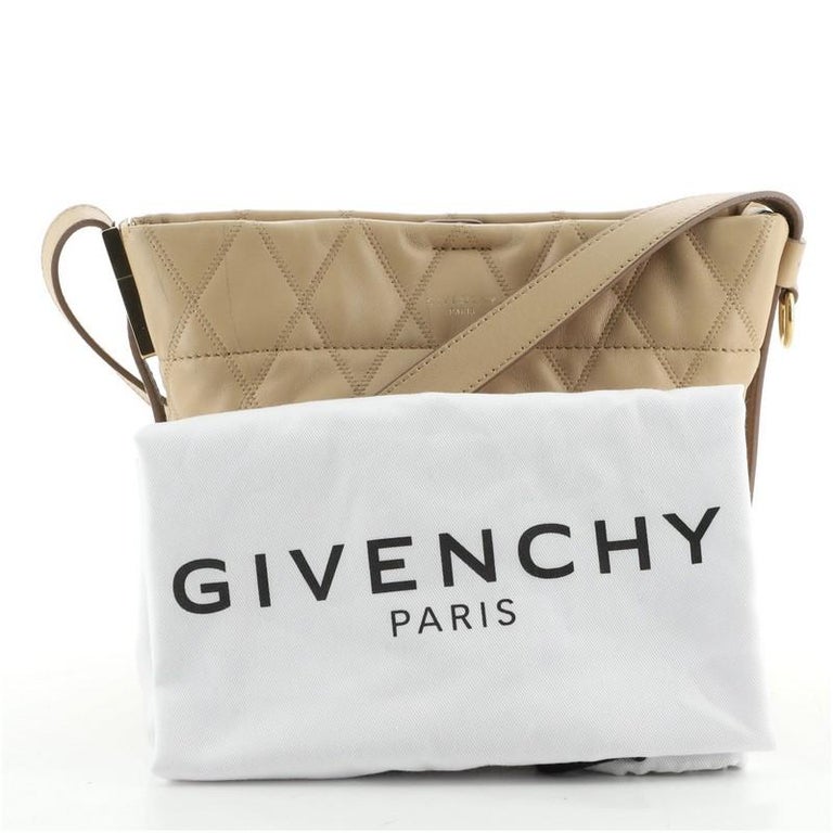 Givenchy GV Bucket Bag Quilted Leather Mini at 1stDibs