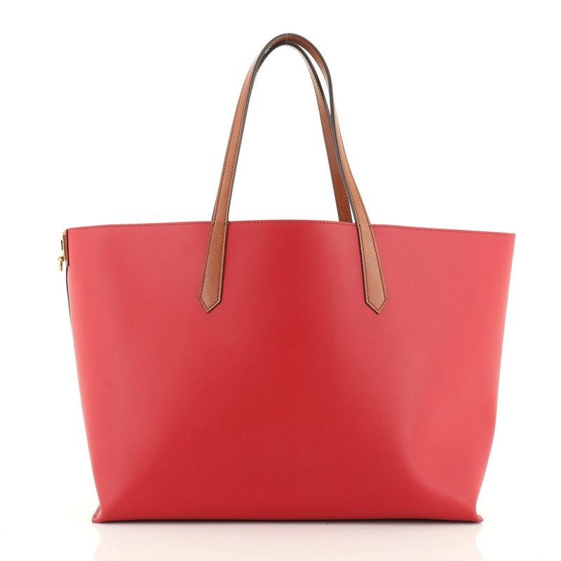 Red Givenchy GV Tote Leather Medium 