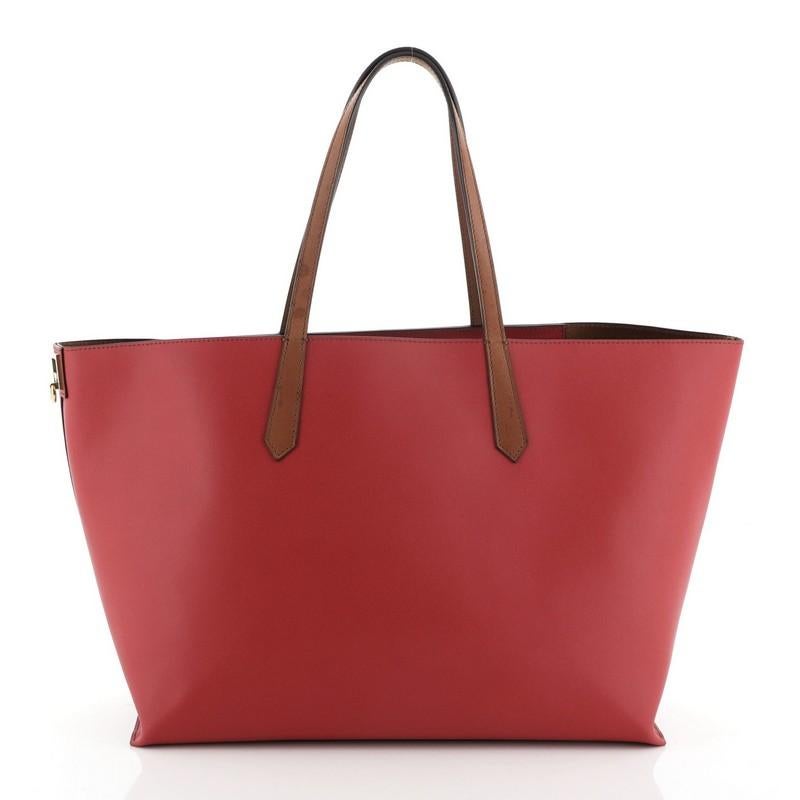Red Givenchy GV Tote Leather Medium 