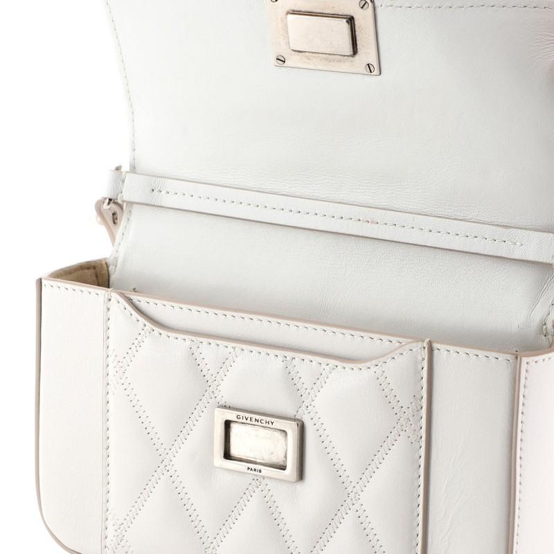 Givenchy GV3 Convertible Shoulder Bag Quilted Leather Mini 2