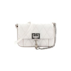 Givenchy GV3 Convertible Shoulder Bag Quilted Leather Mini