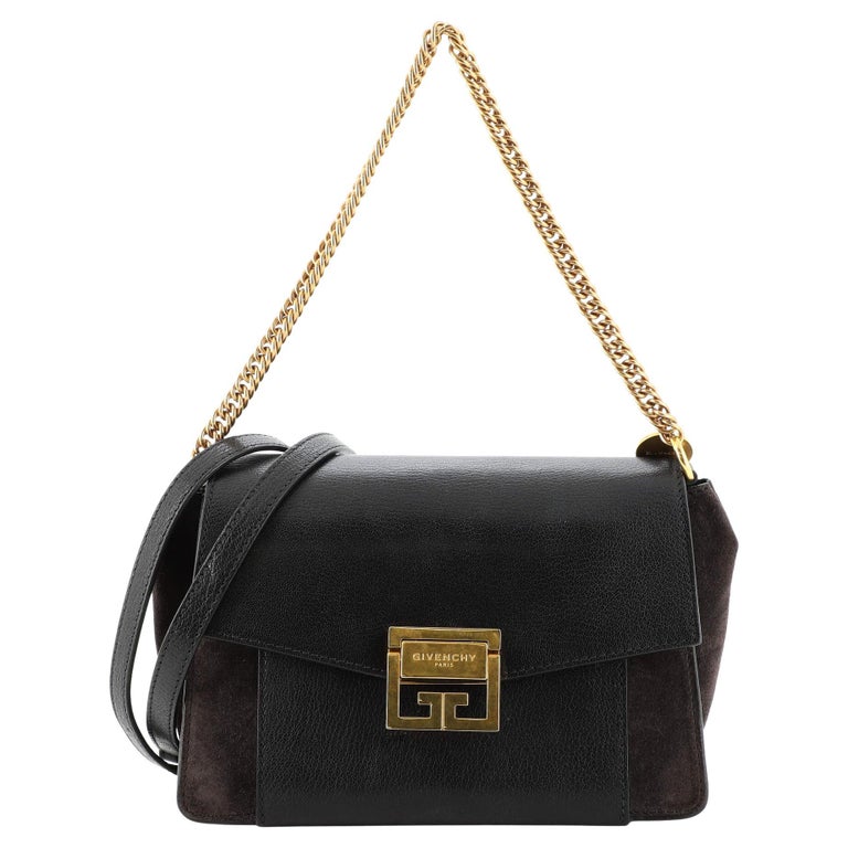 Givenchy GV3 Flap Bag Leather Small For Sale at 1stDibs