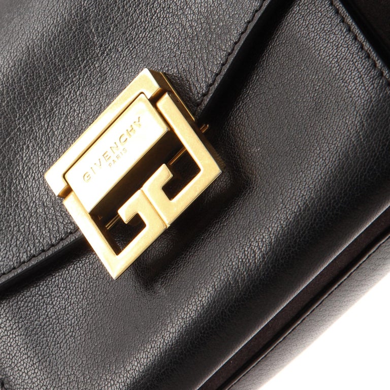 Givenchy GV3 Flap Bag Leather with Suede Small For Sale at 1stDibs