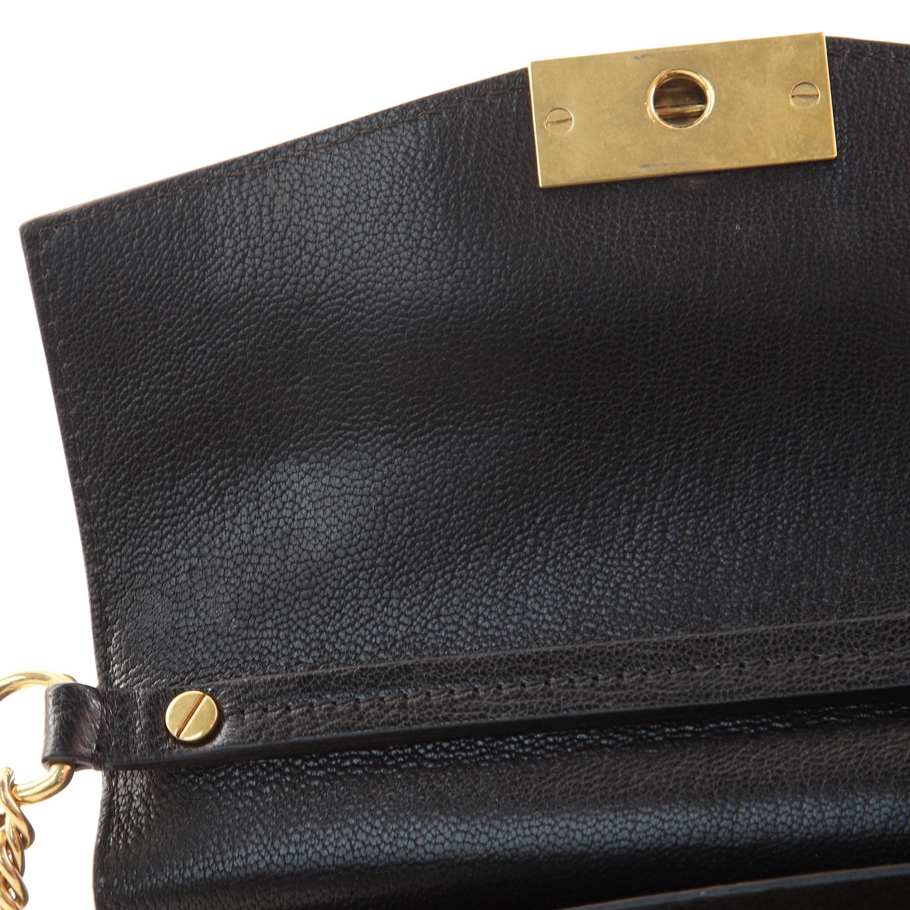 GV3 Klappentasche aus Leder mit Wildleder von Givenchy 3