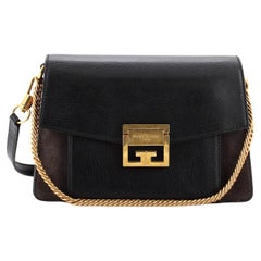 Givenchy GV3 Flap Bag Leather with Suede Small