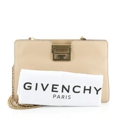 Givenchy GV3 Frame Clutch Leather Medium