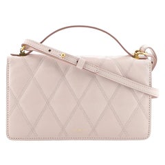 Givenchy GV3 Wallet on Strap Quilted Leather