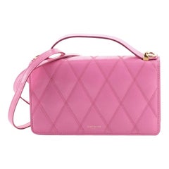 Givenchy GV3 Wallet on Strap Quilted Leather